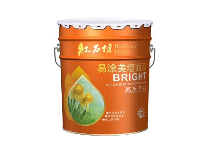 易涂美高遮亮白墻面漆